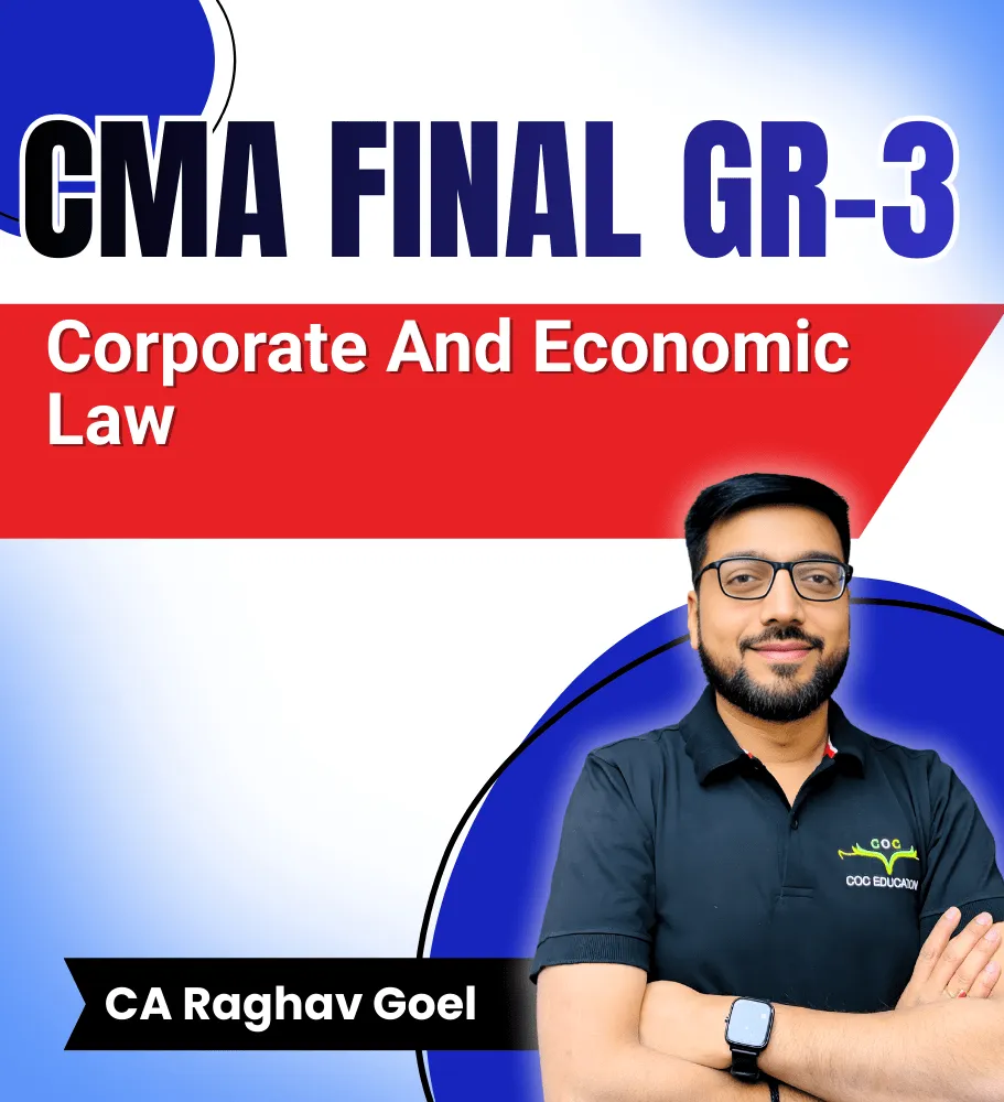  Corporate And Economic Law By CA Raghav Goel