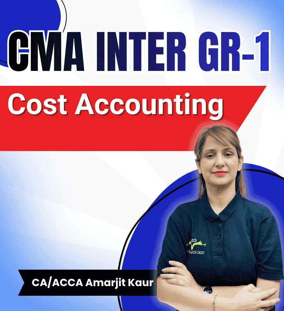 Cost Accounting By CA/ACCA Amarjit Kaur
