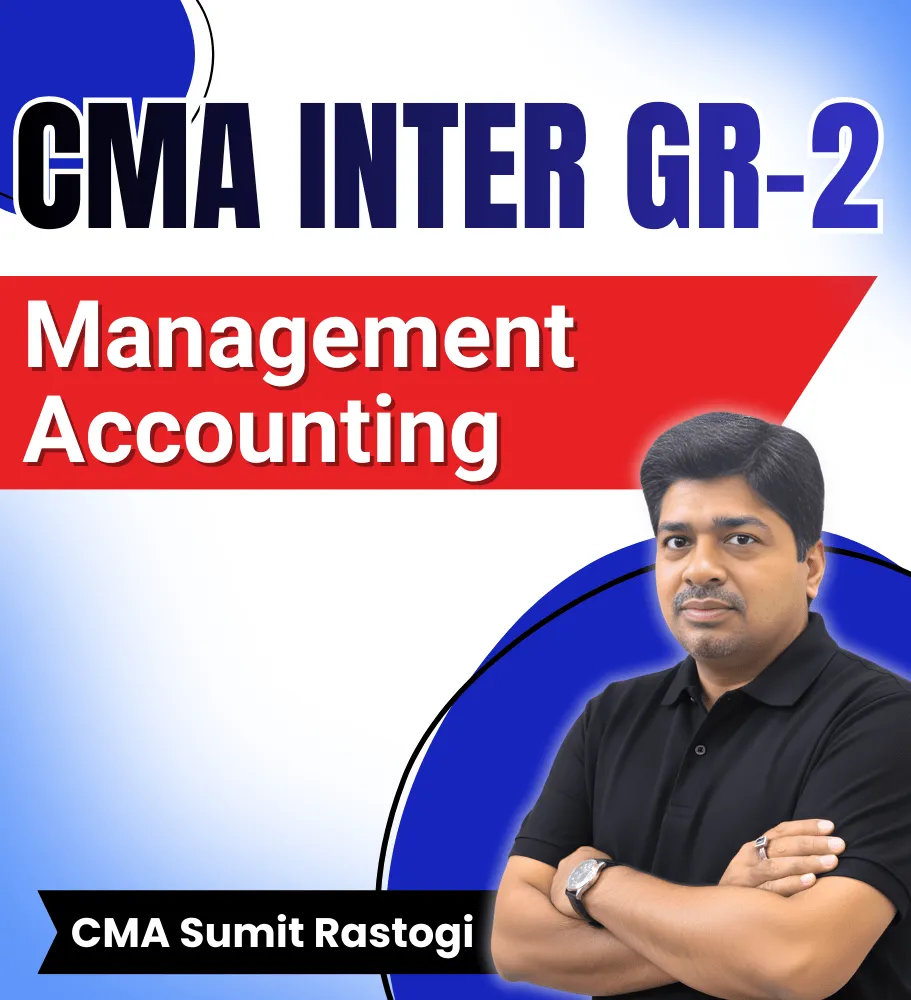 Management Accounting By CMA Sumit Rastogi