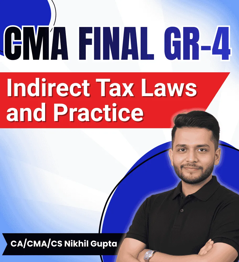 Indirect Tax Laws and Practice By CA/CMA/CS Nikhil Gupta