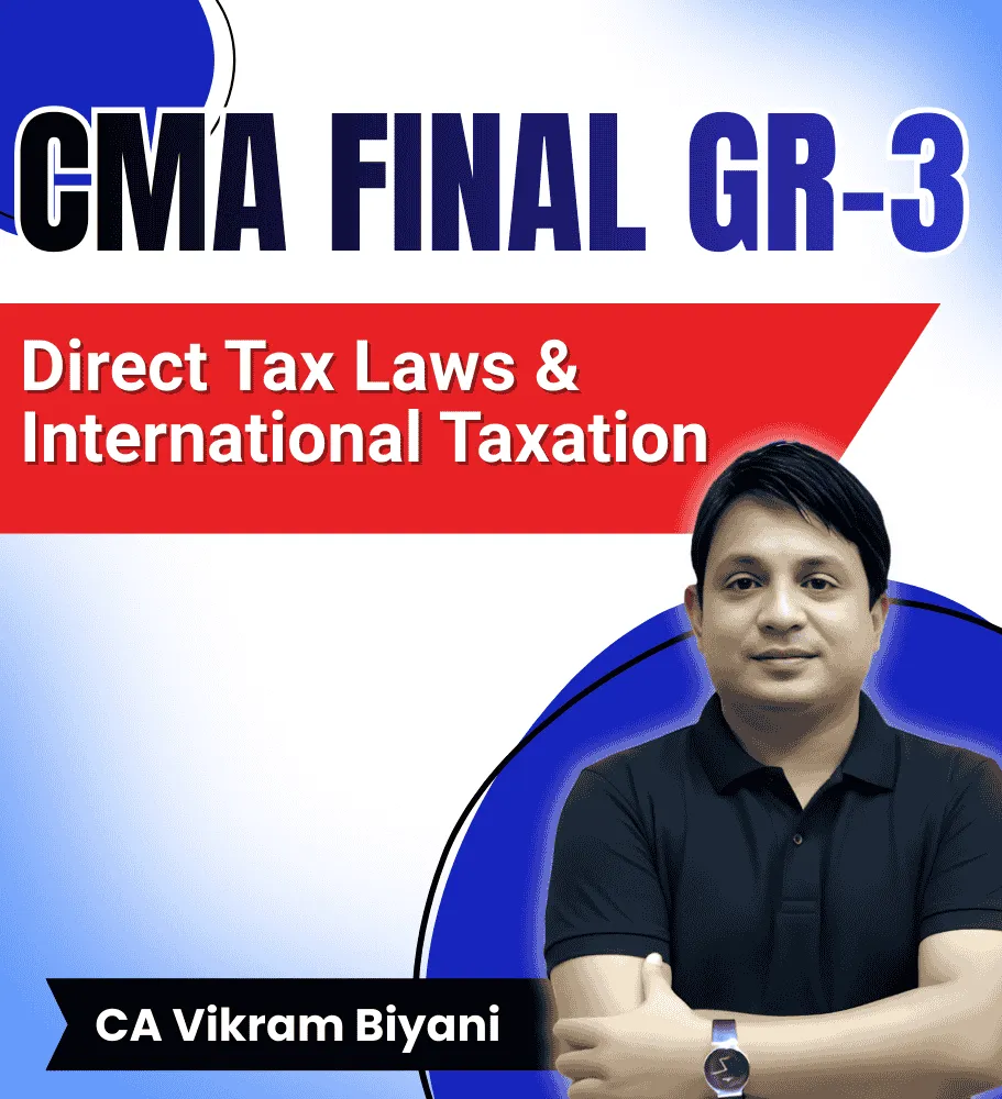 Direct Tax Laws & International Taxation By CA Vikram Biyani