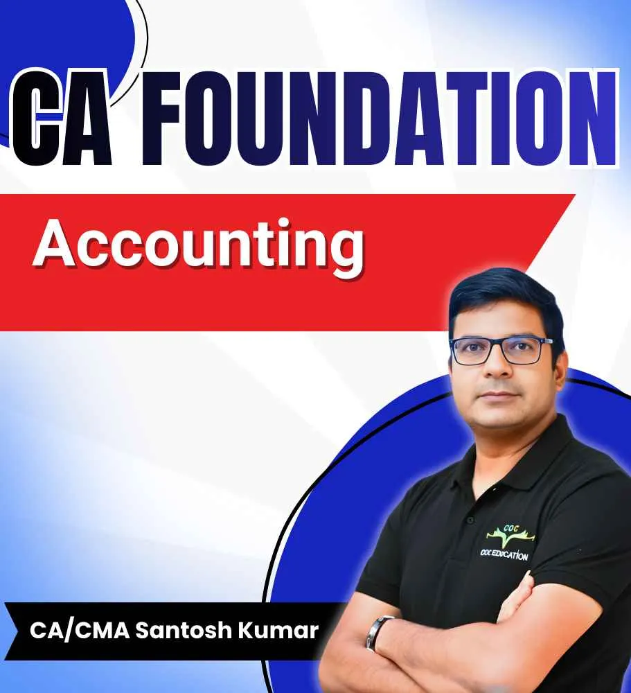 Accounting By CA/CMA Santosh Kumar