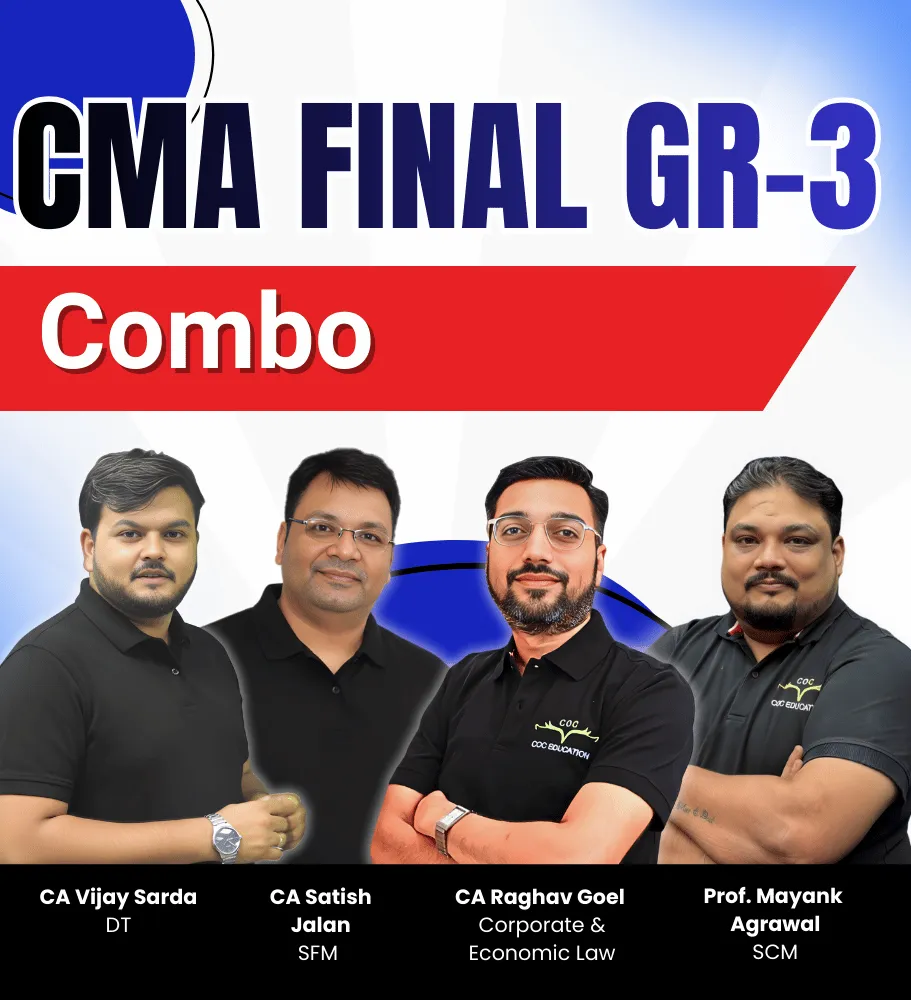 CMA Final Group-3 Full Course (Combo) - 2