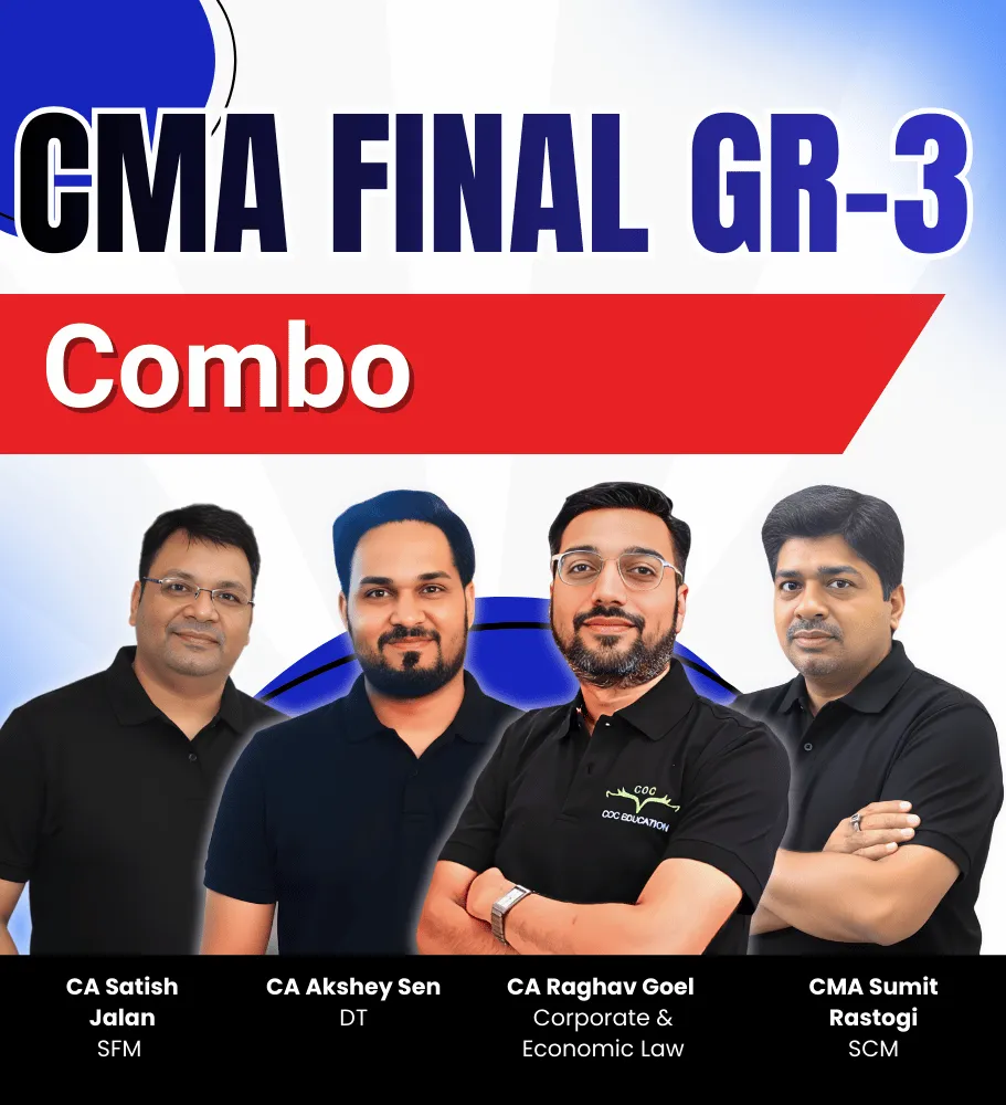 CMA Final Group-3 Full Course (Combo) - 6
