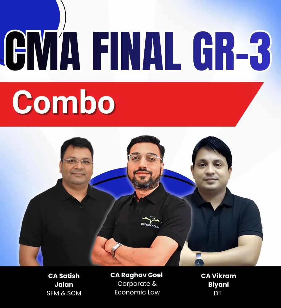 CMA Final Group-3 Full Course (Combo) -  9