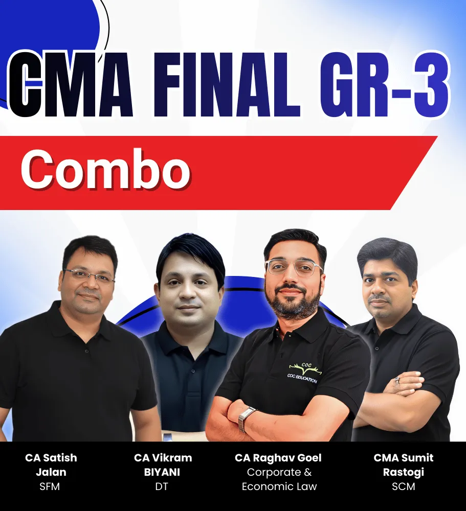 CMA Final Group-3 Full Course (Combo) -  8