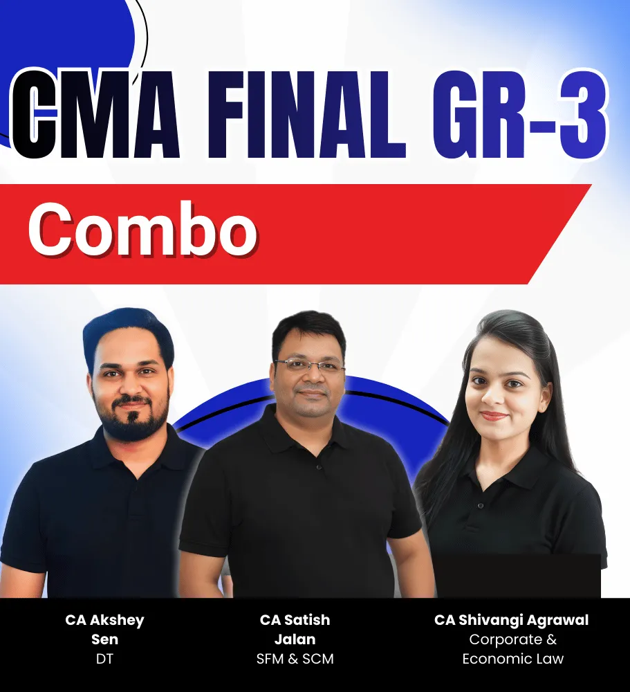CMA Final Group-3 Full Course (Combo) -  12