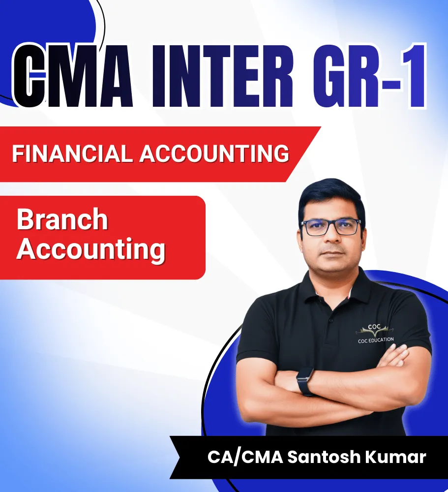 Branch Accounting by CA/CMA Santosh Kumar
