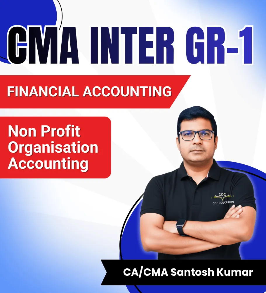  Non Profit Organisation Accounting by CA/CMA Santosh Kumar
