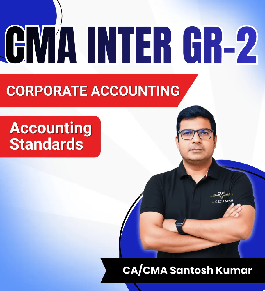 GR - 2 Indian Accounting Standards by CA/CMA Santosh Kumar