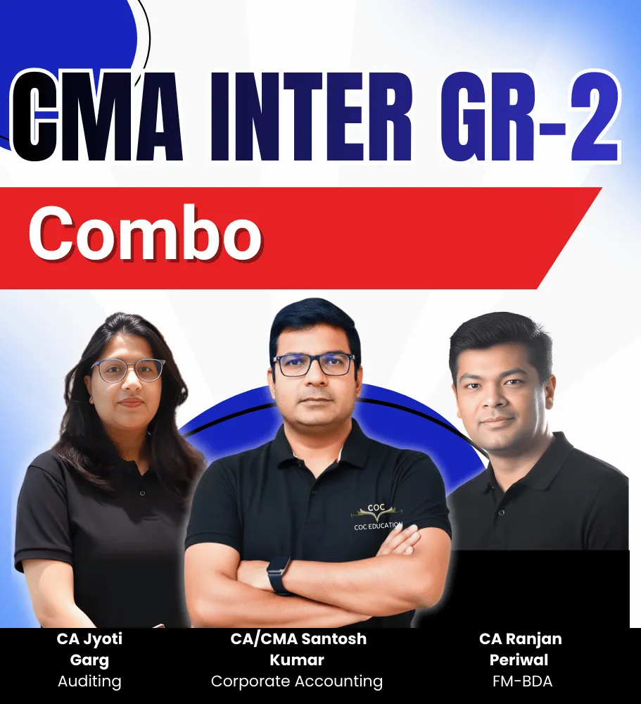 CMA Inter Gr-2 Full Course(Combo)- 56