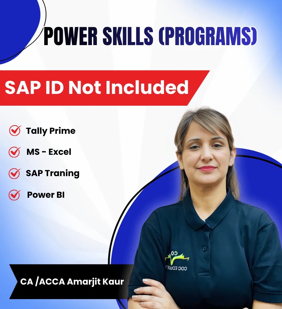 PowerSkills Combo : Tally, Excel, Power BI, SAP (SAP ID Not Included)