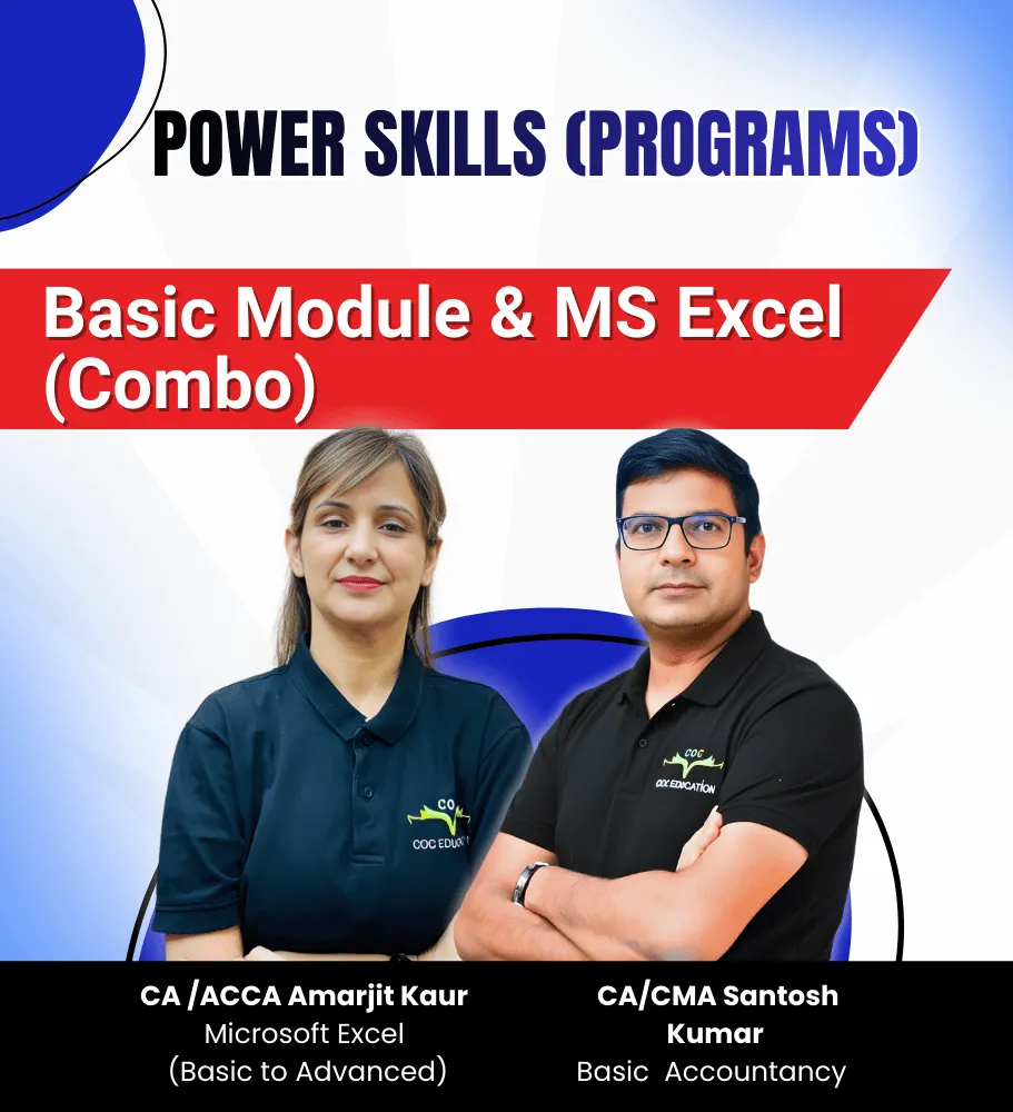Basic Module & MS Excel (Combo)