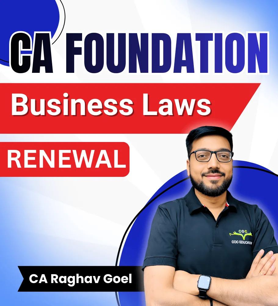 Business Laws Renewal By CA Raghav Goel