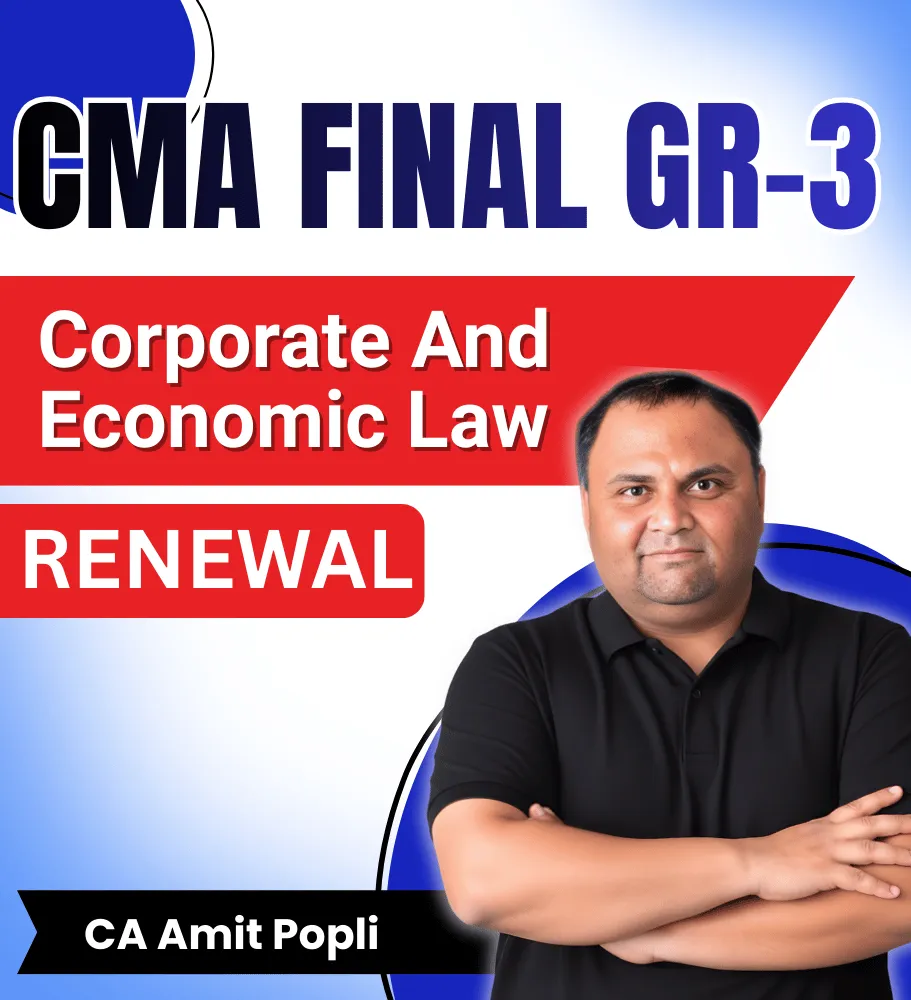 Corporate And Economic Law Renewal By CA Amit Popli