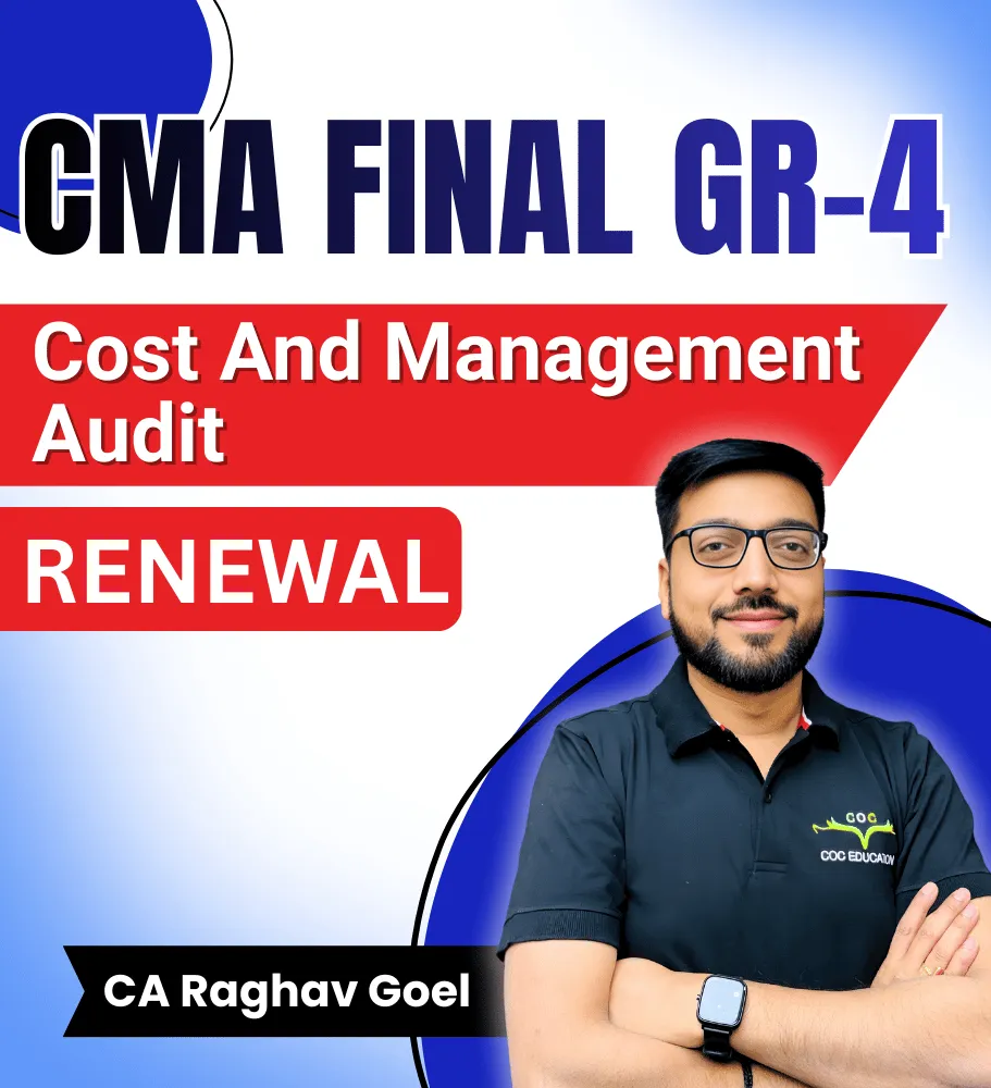 Cost And Management Audit Renewal By CA Raghav Goel