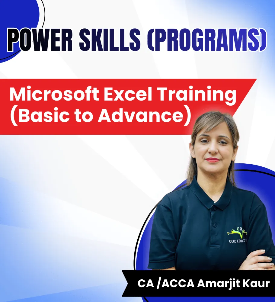 Microsoft Excel Training (Basic to Advance)