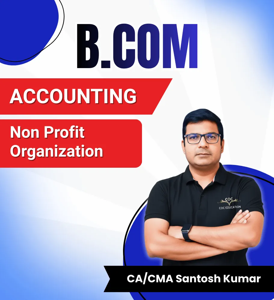 Non Profit Organization By CA CMA Santosh Kumar