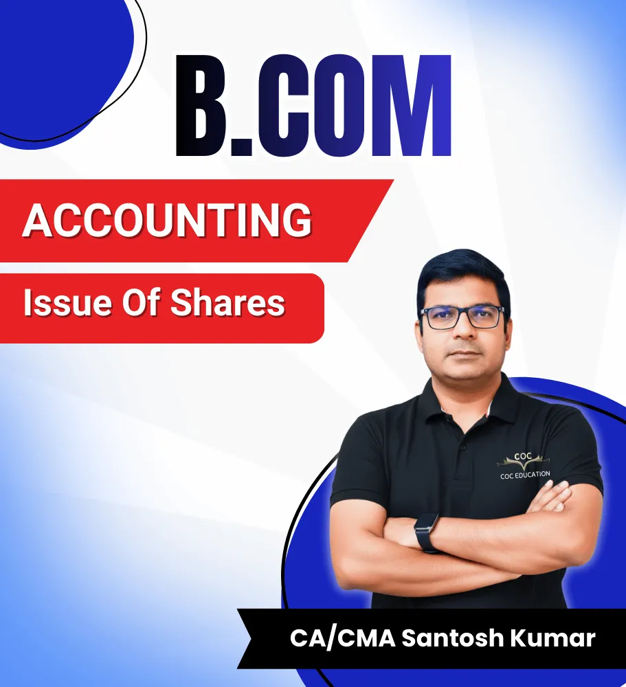 Issue Of Shares By CA CMA Santosh Kumar
