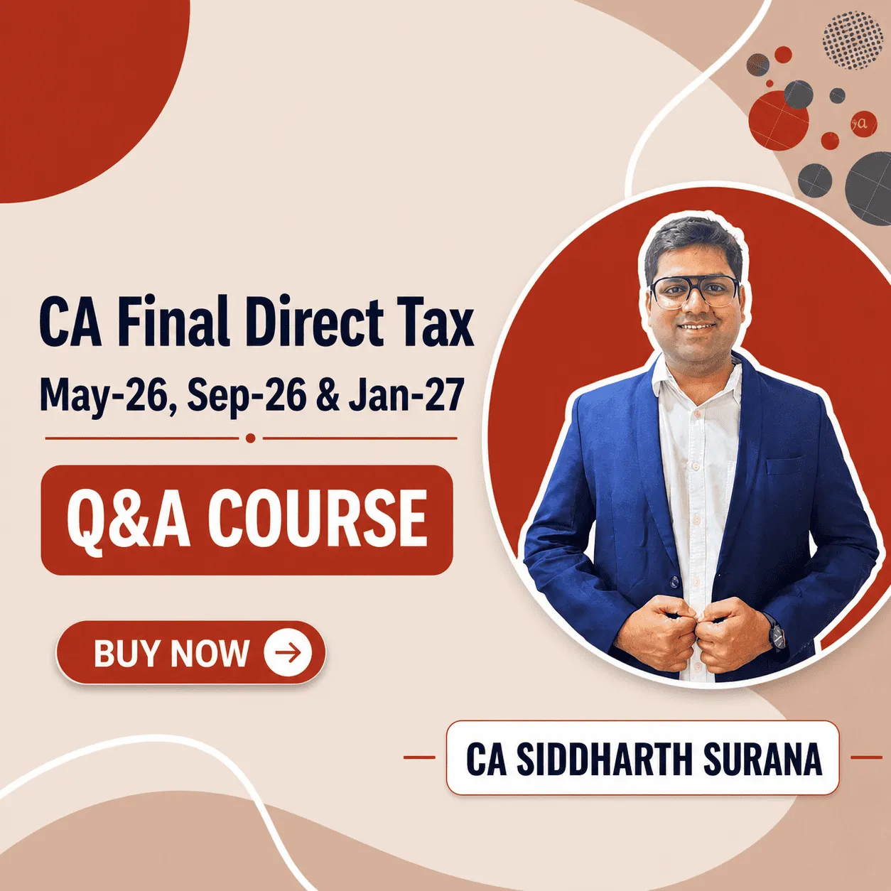 CA Final Q&A Course May'26, Sep'26 and Jan'27