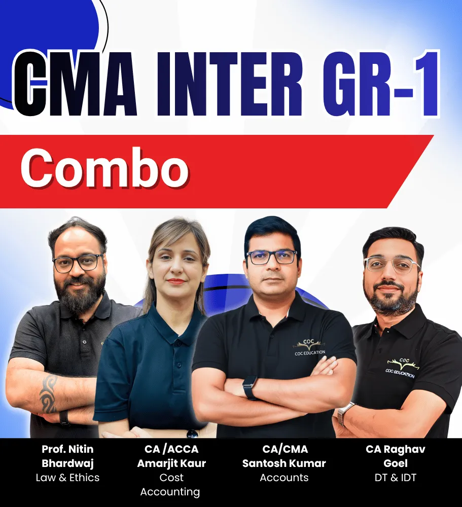 CMA Inter Group-1 Full Course (Combo) 90