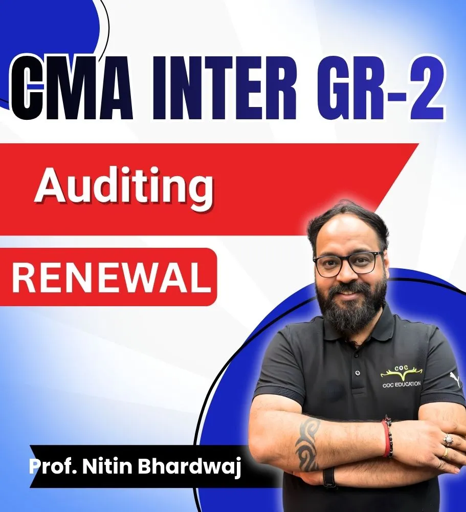 Auditing Renewal By Prof. Nitin Bhardwaj