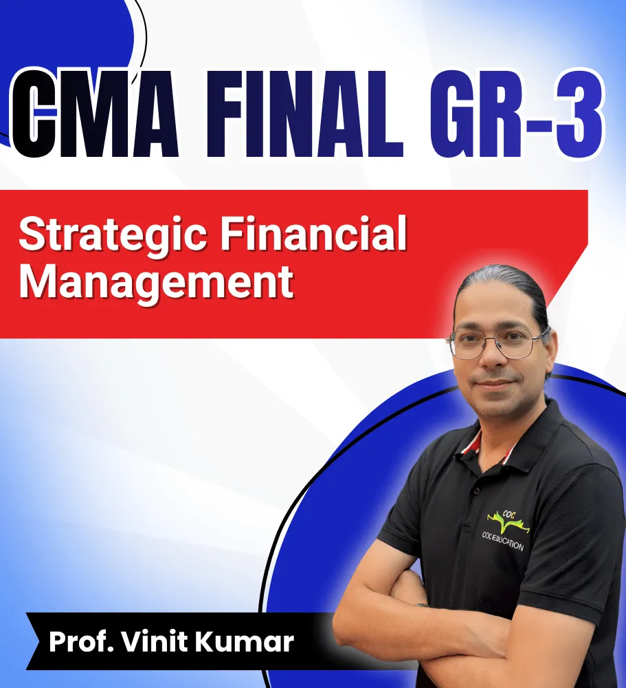  Strategic Financial Management By Prof. Vinit Kumar