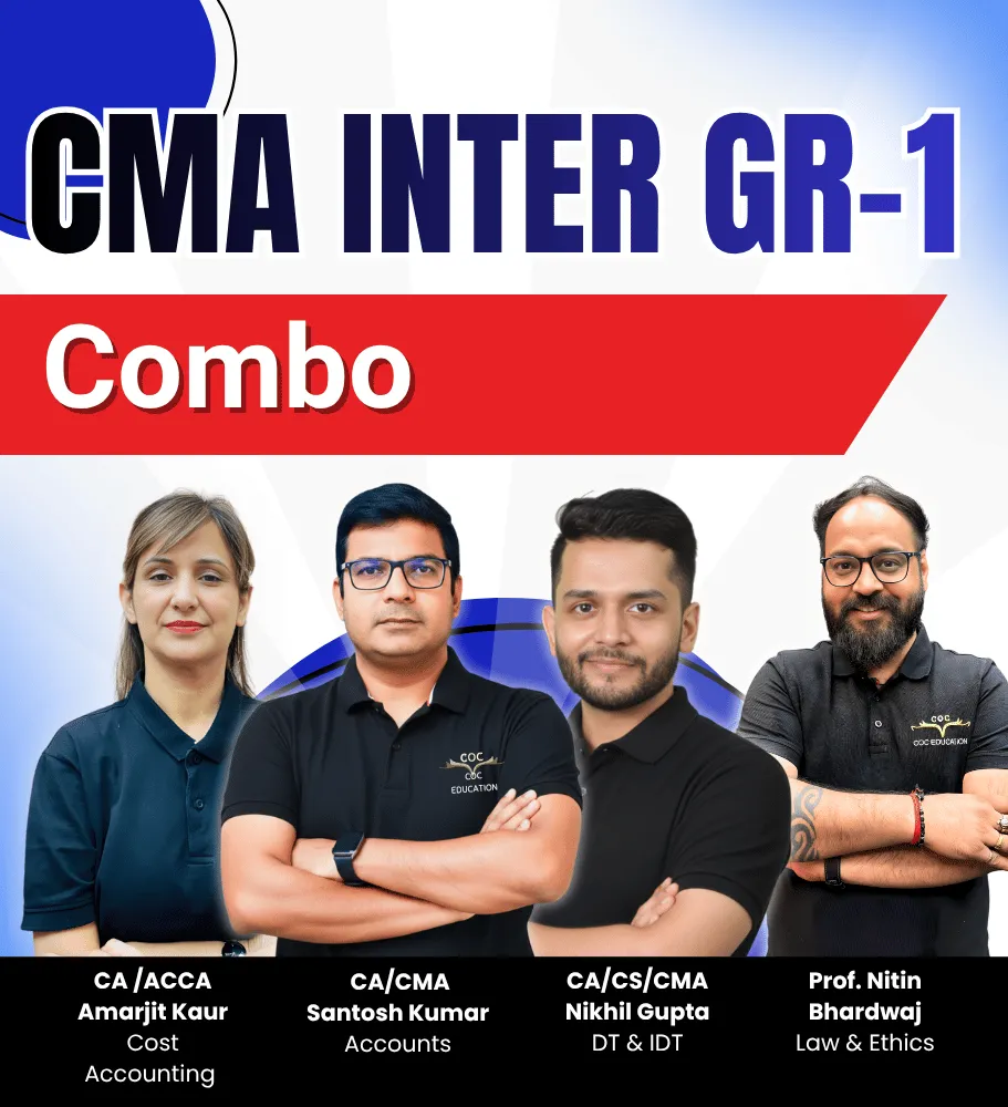 CMA Inter Group-1 (Syllabus 2022) Full Course (Combo) 95