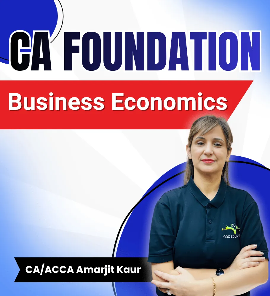 Business Economic By CA/ACCA Amarjit Kaur
